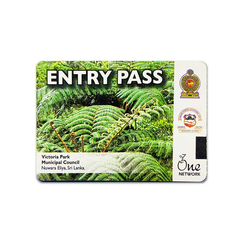 MIFARE Ultralight® C / EV1 RFID Paper Ticket For Entry Pass
