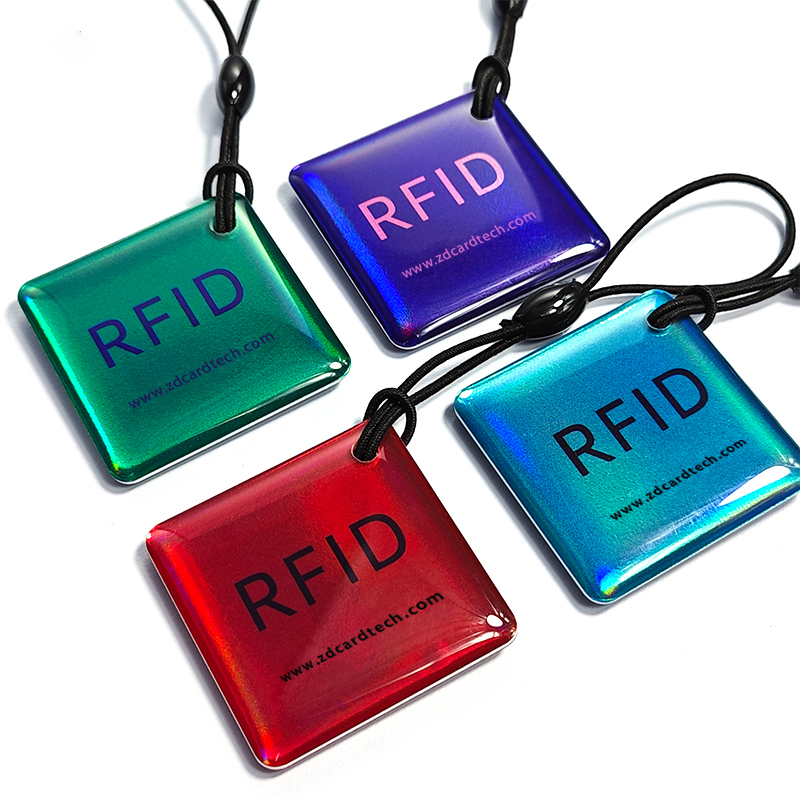 Cashless Payment Customized Printing NFC Epoxy Tag 
