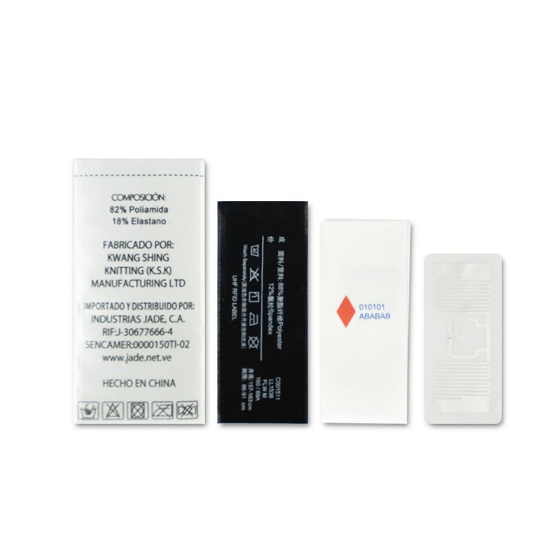 Garment Management RFID Clothing Care Label