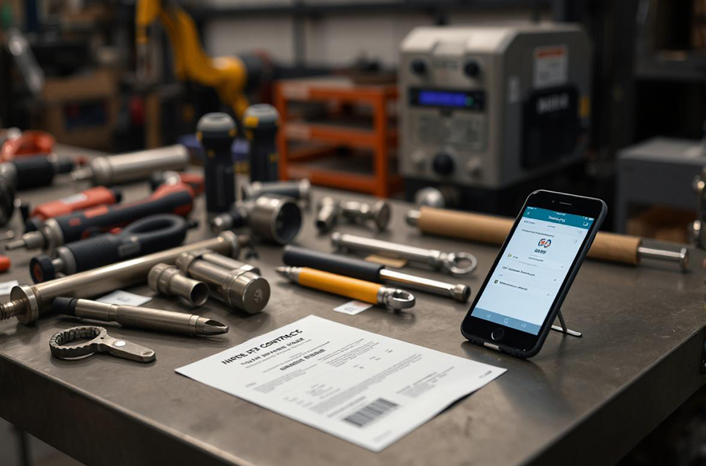 Smart tool rental
