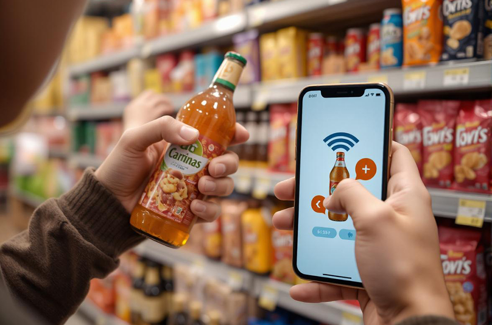Packaging anti-counterfeiting marketing