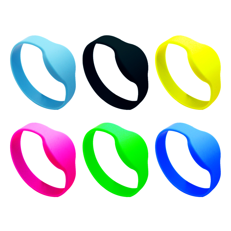 RFID Silicone wristband 13.56MHZ for Access control
