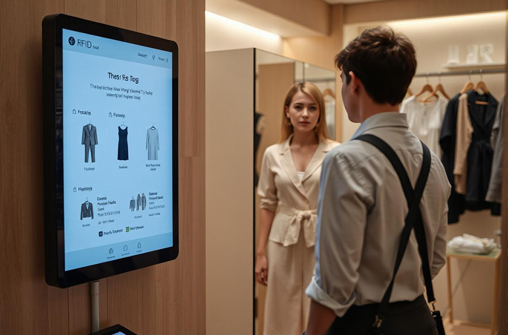Smart fitting room interactive experience