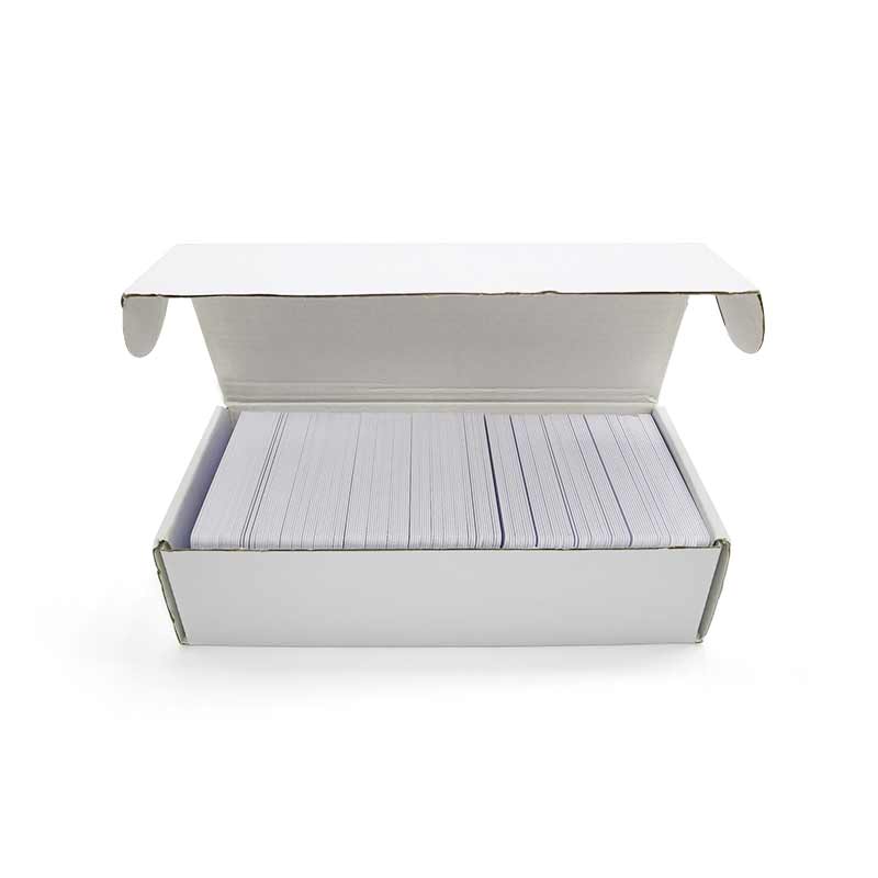 125KHz EM4100/ EM4200 PVC RFID Plain Card LF Blank Card