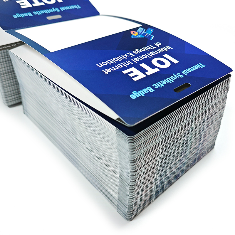 13.56MHz RFID Smart Paper Badges Card