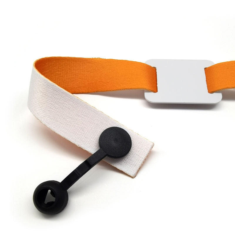 Customized disposable Woven Bracelet RFID Wristband