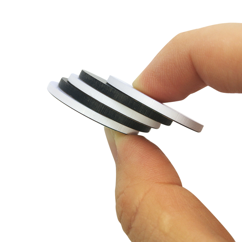 Round with Hole Laser Engrave LOGO NFC Patrol Tag
