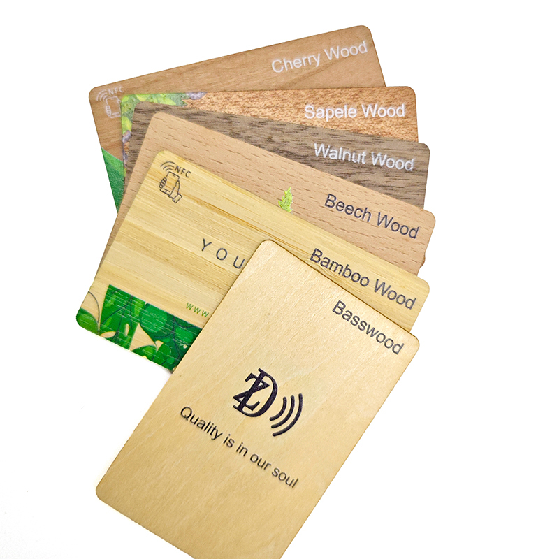 High-end Hotels MIFARE Classic® 1K Wooden Hotel Key Card