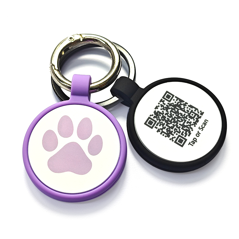 Anti-lost RFID Silicone Pet collar Tag