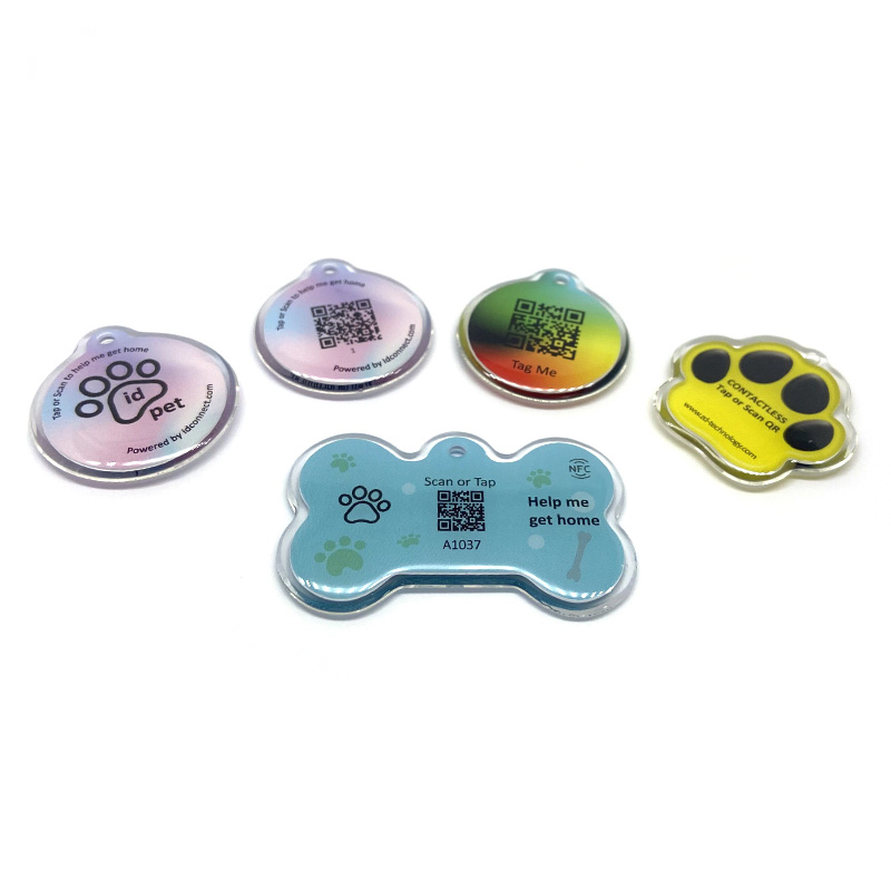 NFC dog Paw Pet RFID Tag