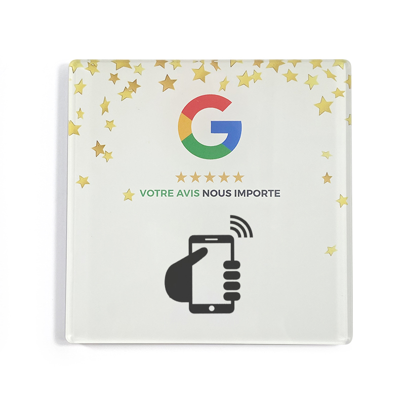 Acrylic Google Review NFC Card