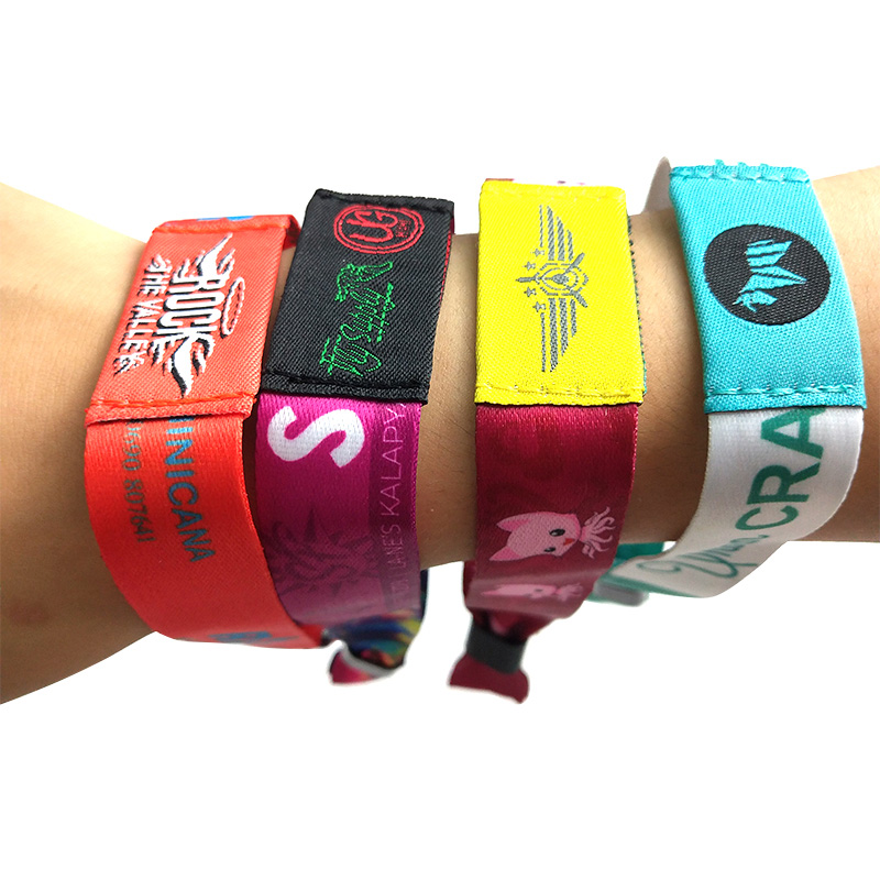 Waterproof Knit  MIFARE Ultralight® EV1 Fabric Bracelets Sport  Woven Wristband