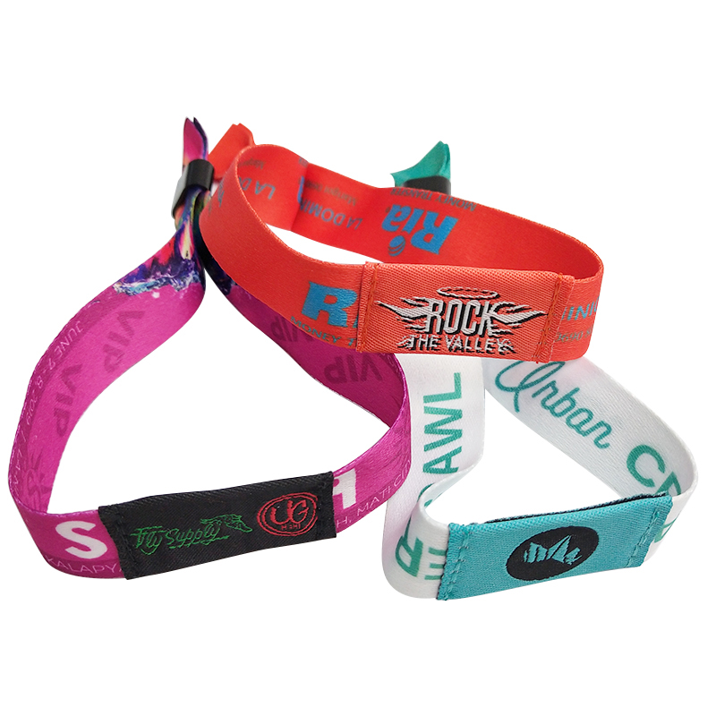 Waterproof Knit  MIFARE Ultralight® EV1 Fabric Bracelets Sport  Woven Wristband