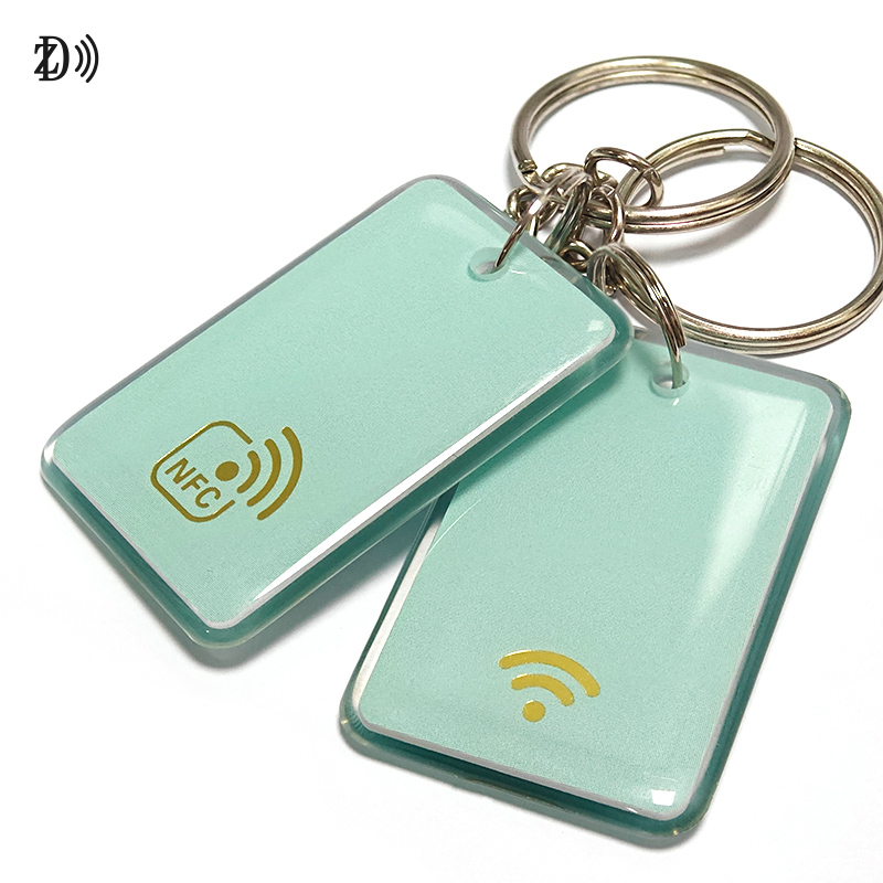 Custom Hologram LOGO Epoxy Keyfob