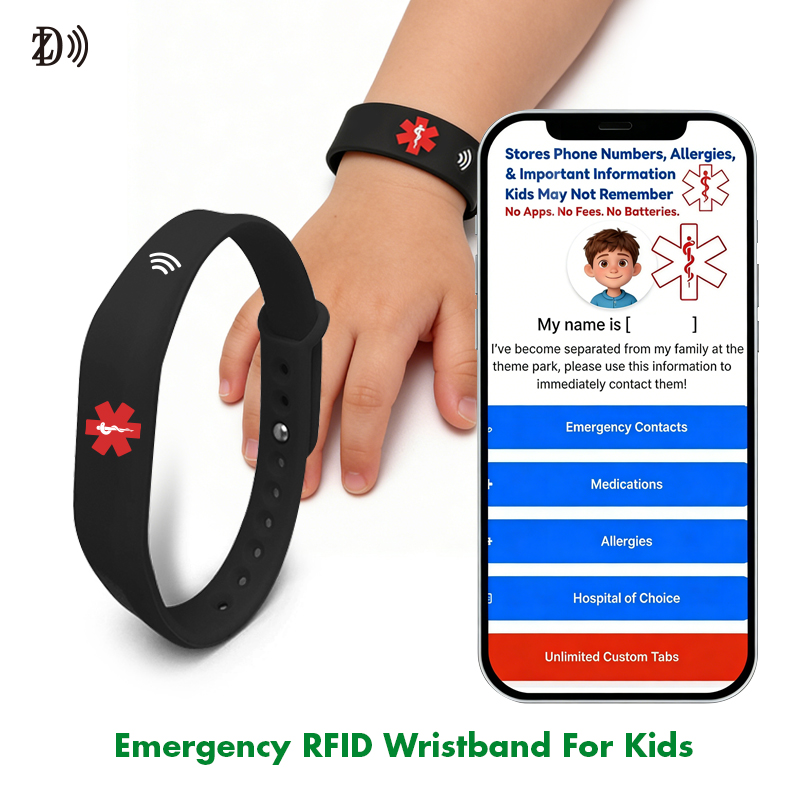 RFID SOS Emergency Wristband