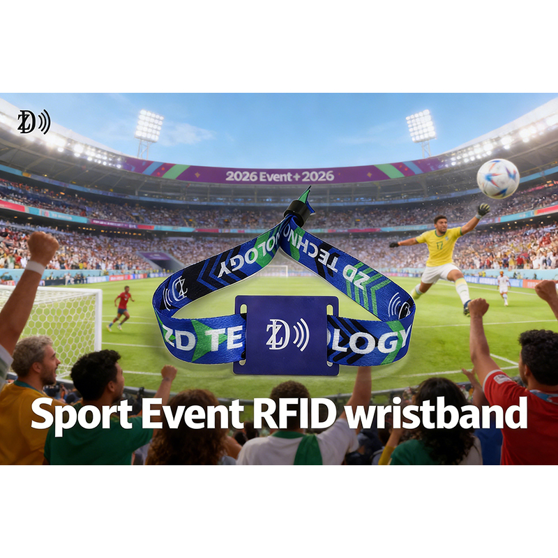 Sport Event RFID Woven Wristband