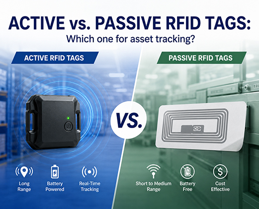 Active vs. Passive RFID tags: Which one for asset tracking?