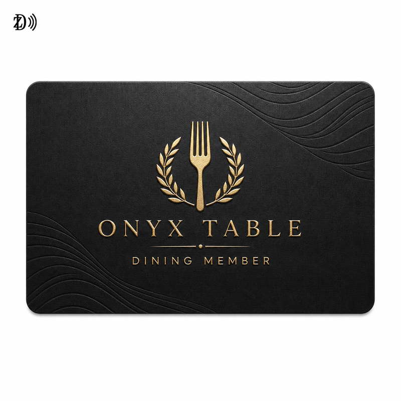 NFC Embossed Restaurant Member Card