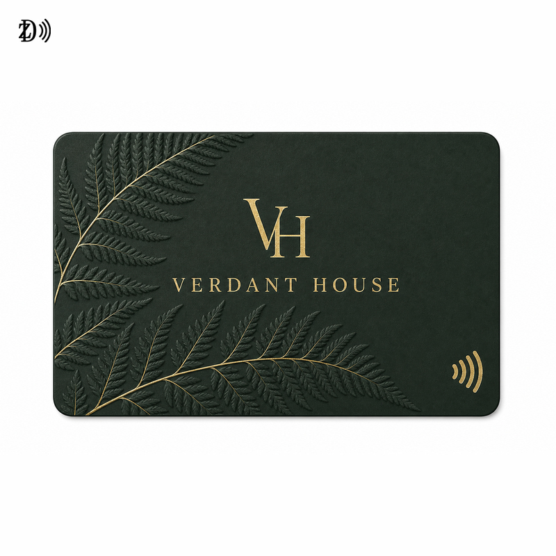 NFC Embossed Business Card