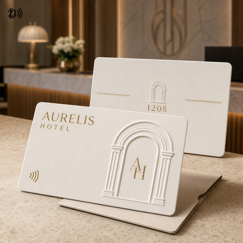 NFC Embossed Hotel Key Card