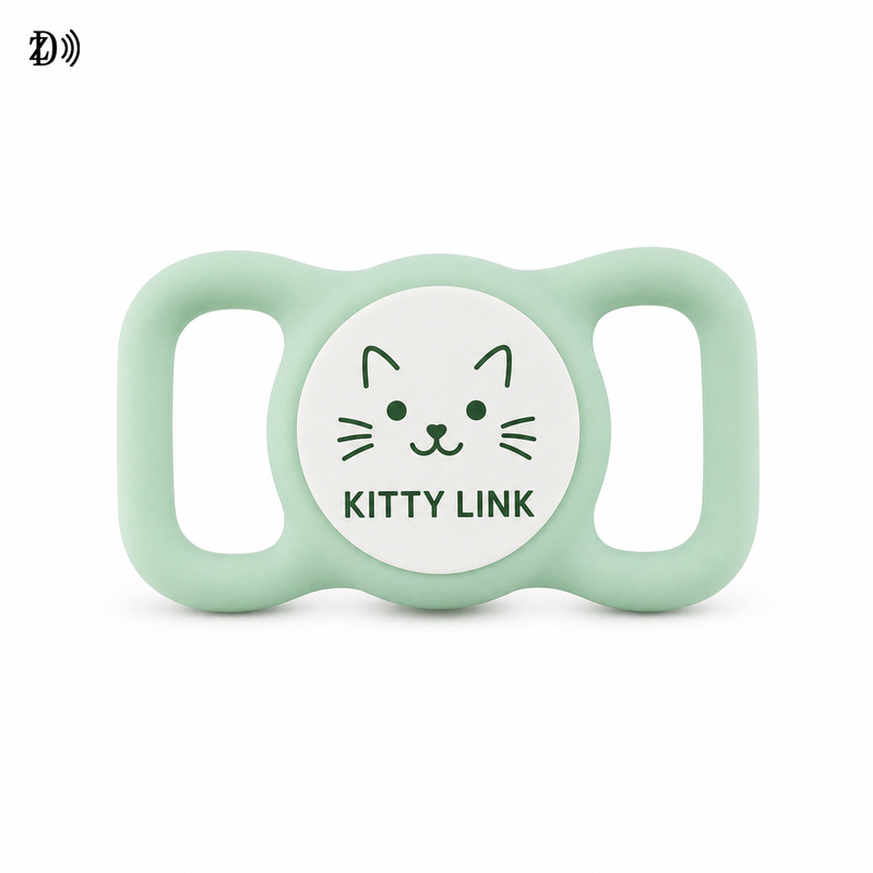 NFC Cat Silicone Pet Tag – Custom Kitty Link Smart ID Tag