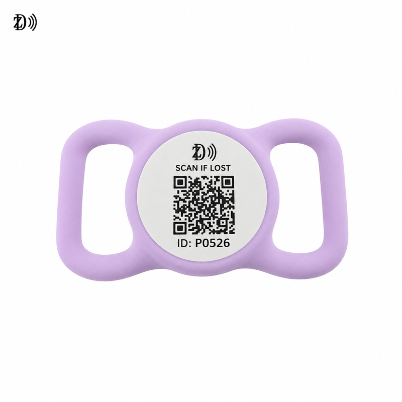 NFC Cat Silicone Pet Tag – Custom Kitty Link Smart ID Tag