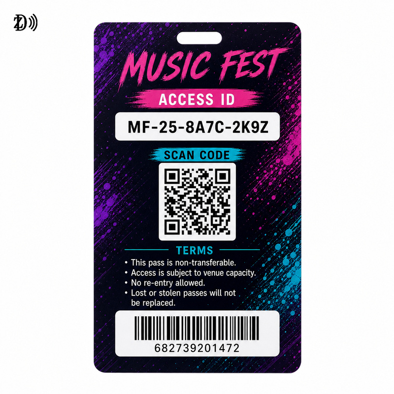 Custom RFID/NFC Badge