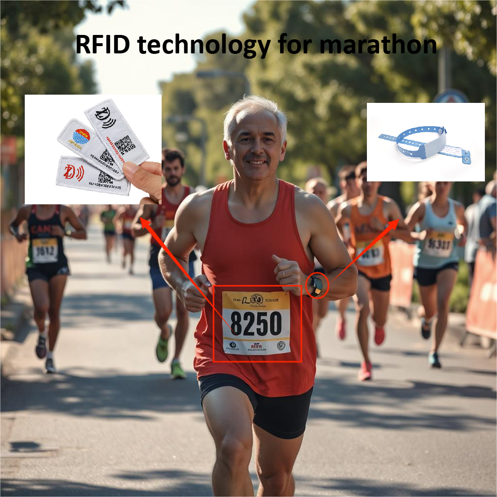 What is RFID technology for marathon?