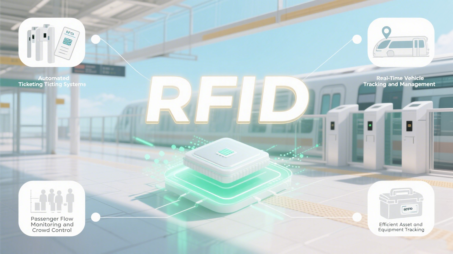 How RFID Technology Makes Public Transport Smarter