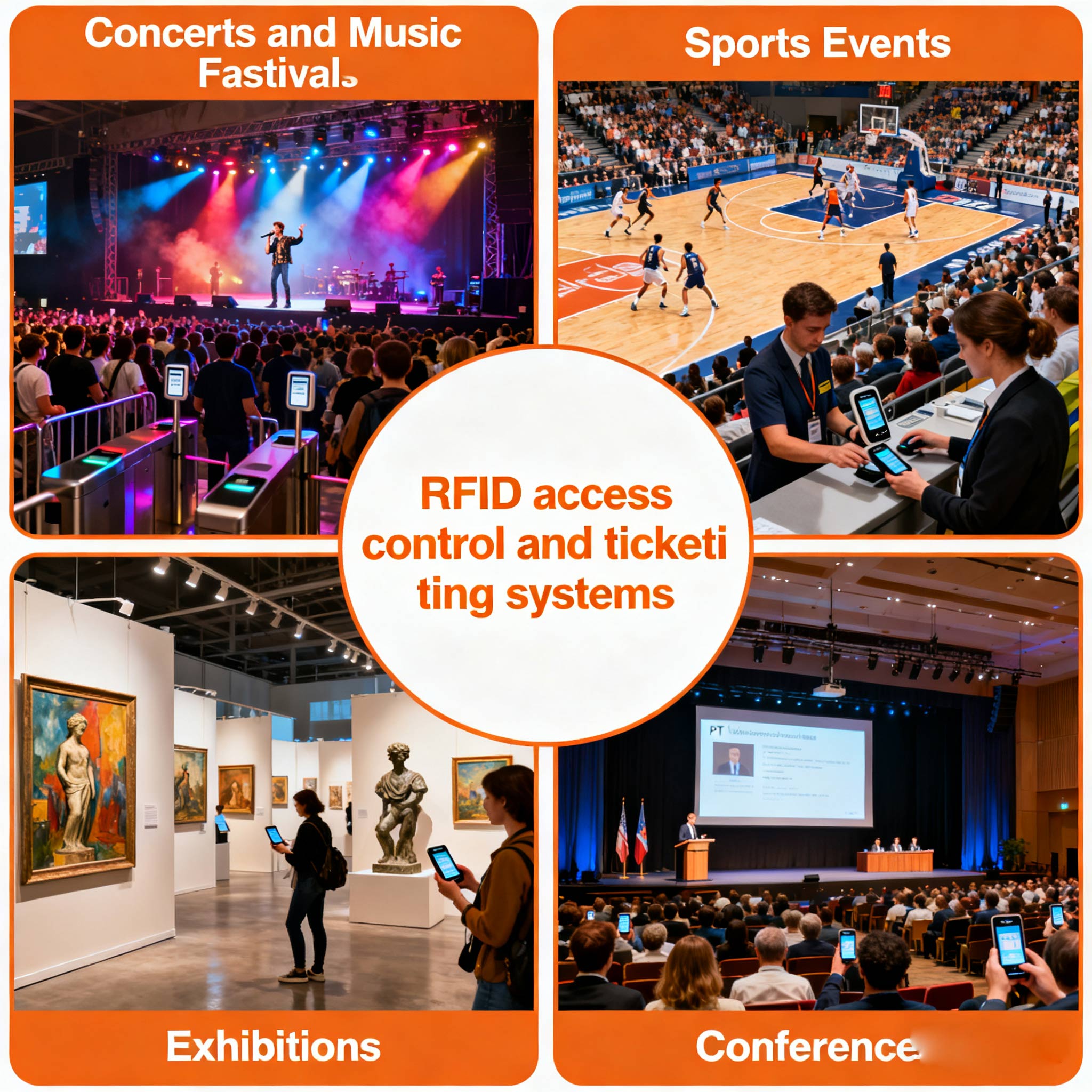 The Intelligent Development of RFID in Event Access Control and Ticketing Management