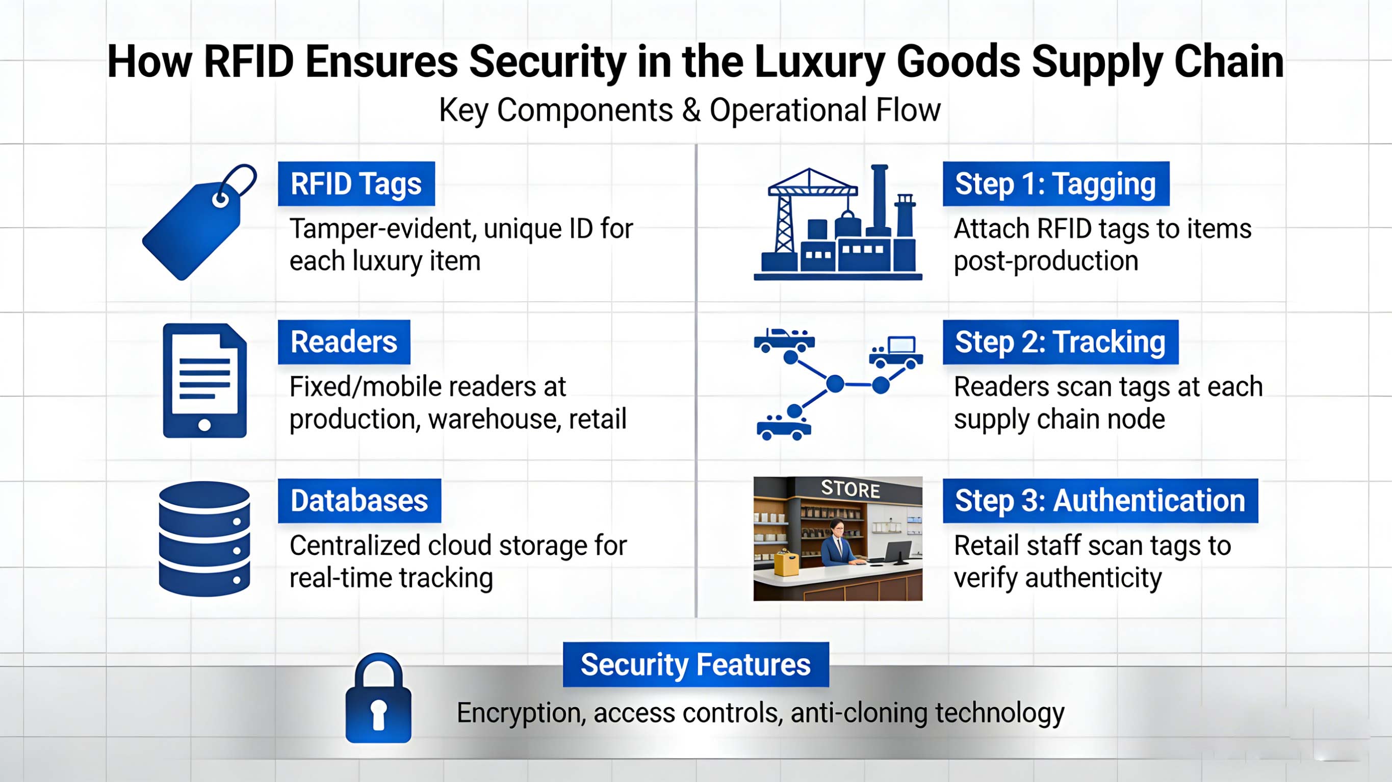 RFID Ensures Security in the Luxury Goods Supply Chain