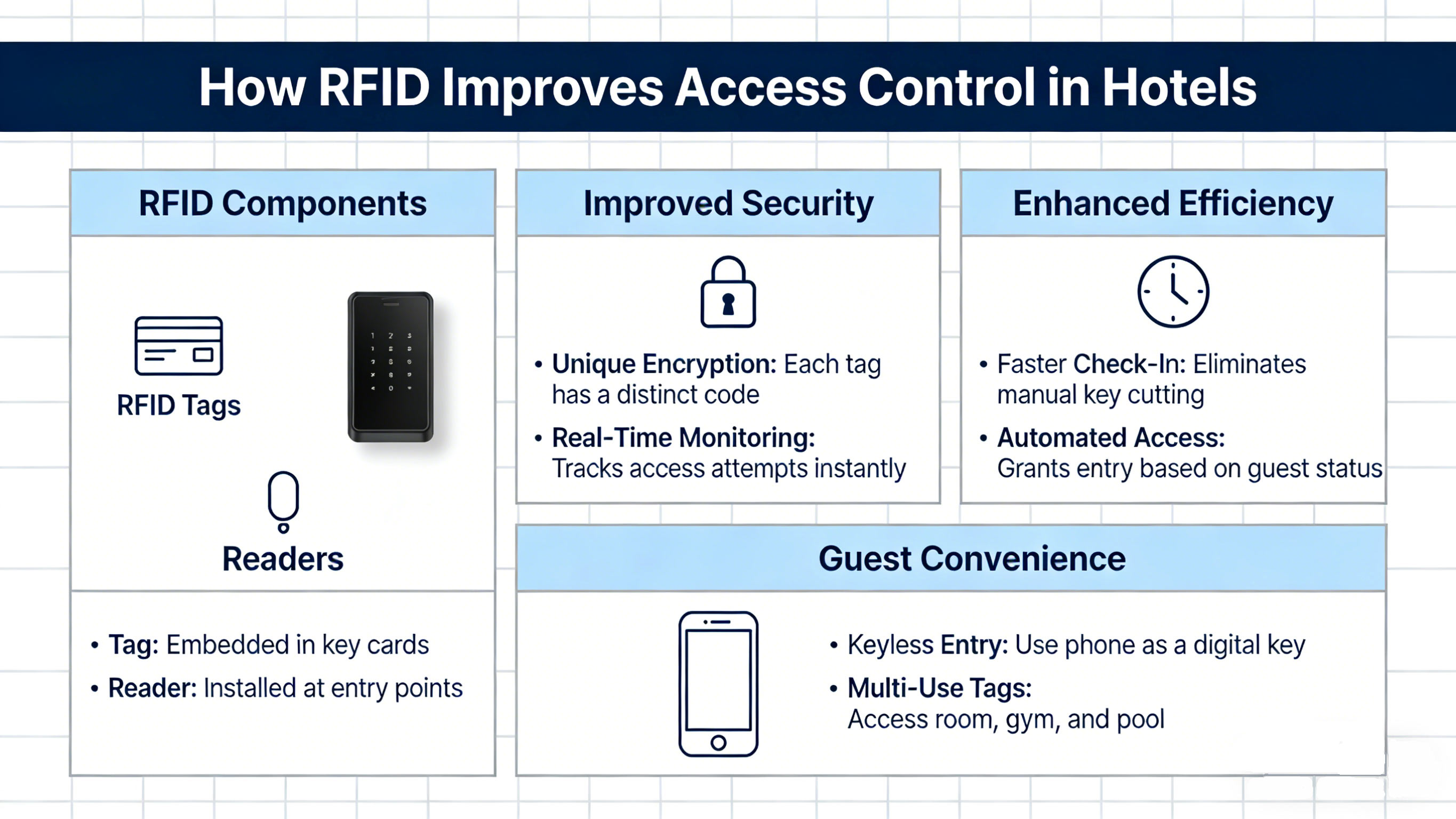 How RFID Improves Access Control in Hotels