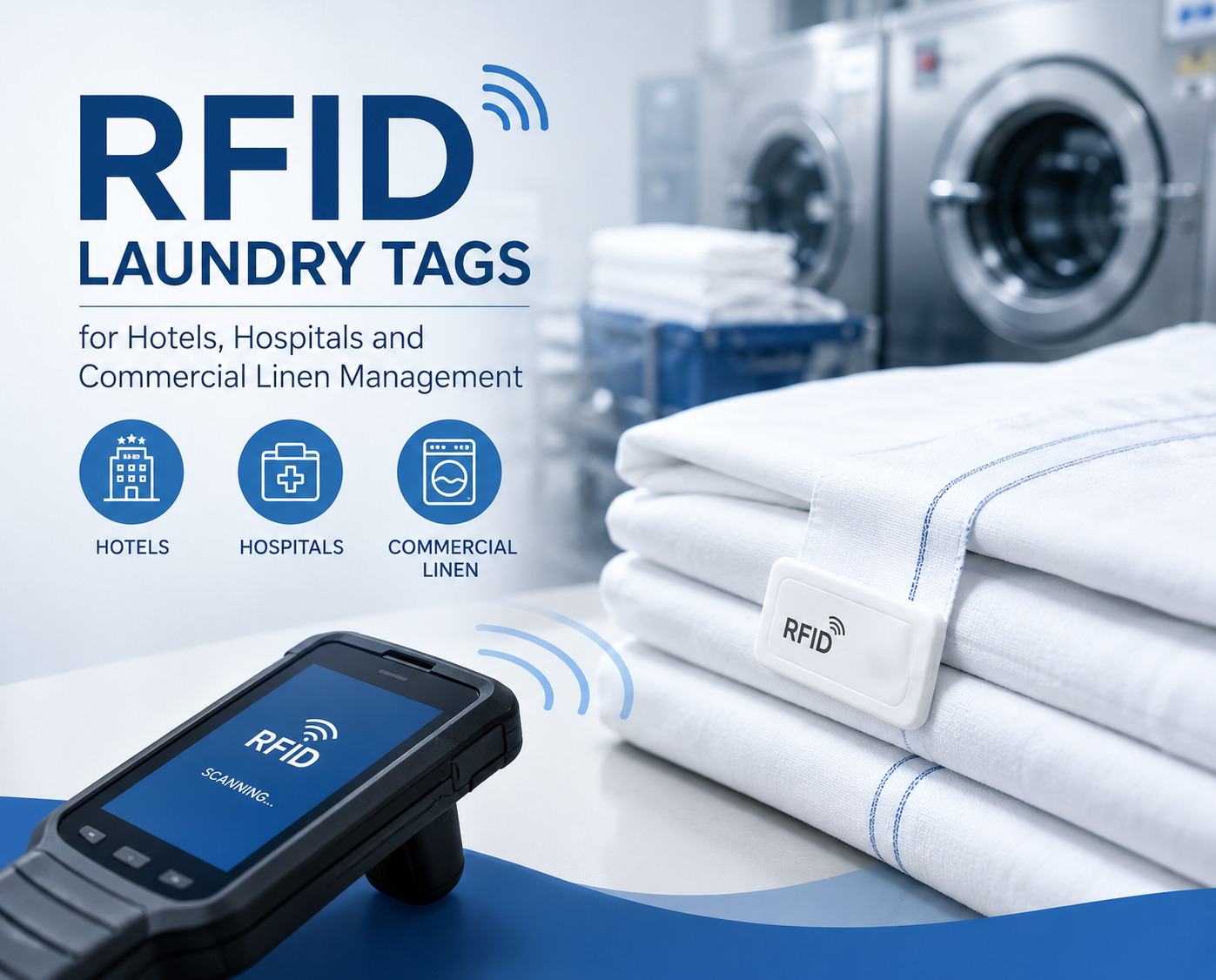Fabric UHF Laundry Tag Fabric UHF Laundry Tag