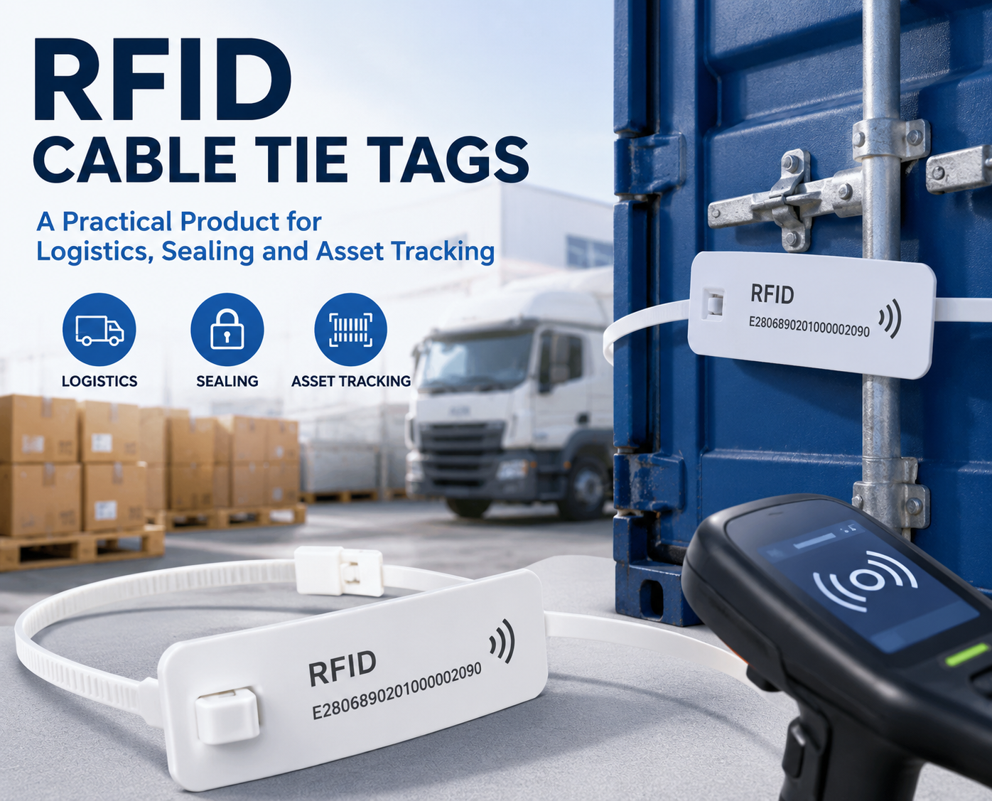 RFID Cable Tie Tag RFID Cable Tie Tag
